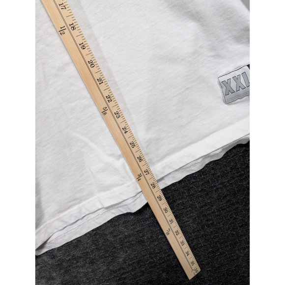 GODBODY 99 Football Jersey T Shirt XXL White Black Mens Short Sleeve - Picture 3 of 5